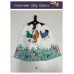 Crochet Top Hand Towel / Tea Towel - Chooks Crochet Top Hand Towel / Tea Towel - Chooks